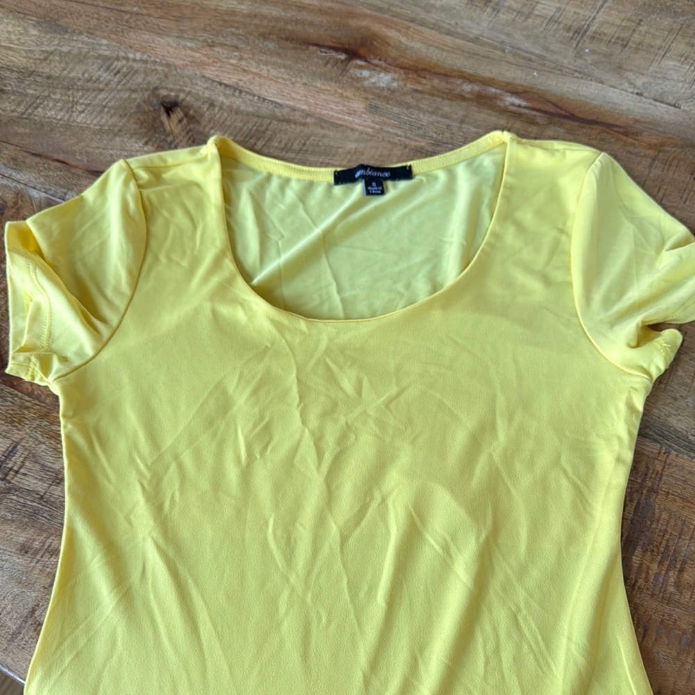 Yellow Women's Top by Divided